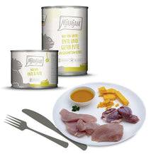 Load image into Gallery viewer, MJAMJAM Cat Wet Canned Food - DUO of Tender Duck &amp; Turkey with Steamed Pumpkin【NEW】
