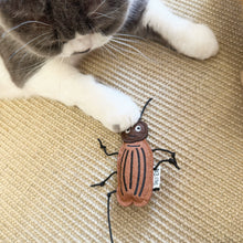 Load image into Gallery viewer, TALI Insect Catnip Cat Toy Giant Cockroach
