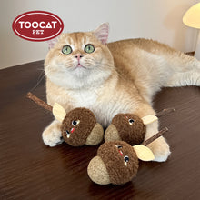 Load image into Gallery viewer, TOOCAT Silvervine Catnip Ball Cat Toy Brown Hazelnut
