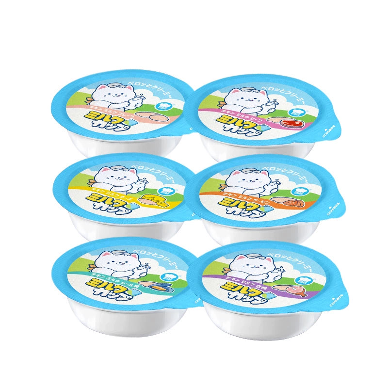 HELL'S KITCHEN Cat Wet Complete Food Chicken Fresh Milk Cream Cup MELLO