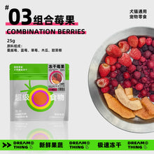 Load image into Gallery viewer, DREAMTHING Freeze-dried Veggies Fruits Mix for Dogs &amp; Cats
