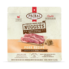 Load image into Gallery viewer, PRIMAL Cat Raw Freeze-dried Nuggets - Pork 5.5oz/14oz
