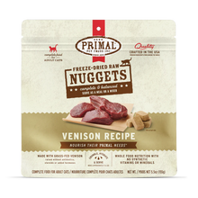 Load image into Gallery viewer, PRIMAL Cat Raw Freeze-dried Nuggets - Venison 5.5oz/14oz
