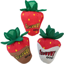 Load image into Gallery viewer, YEOWWW! Catnip Toy - Strawberries
