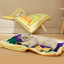 Load image into Gallery viewer, Pet Comic Book Mat Folded Pet Bed
