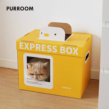 Load image into Gallery viewer, PURROOM &#39;Express Box&#39; Moving Box Cat Scratching Box
