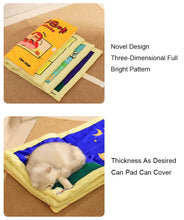 Load image into Gallery viewer, Pet Comic Book Mat Folded Pet Bed
