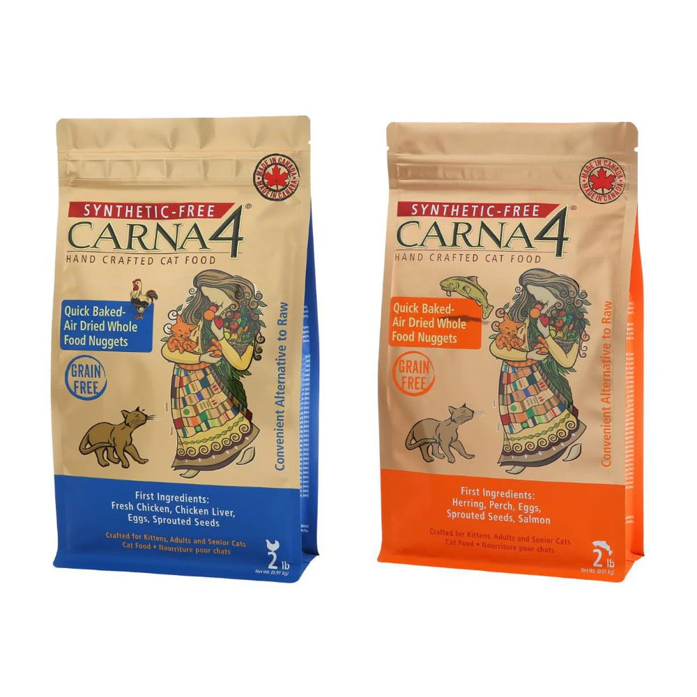 CARNA4 Cat Food - Quick Baked Air Dried Nuggets