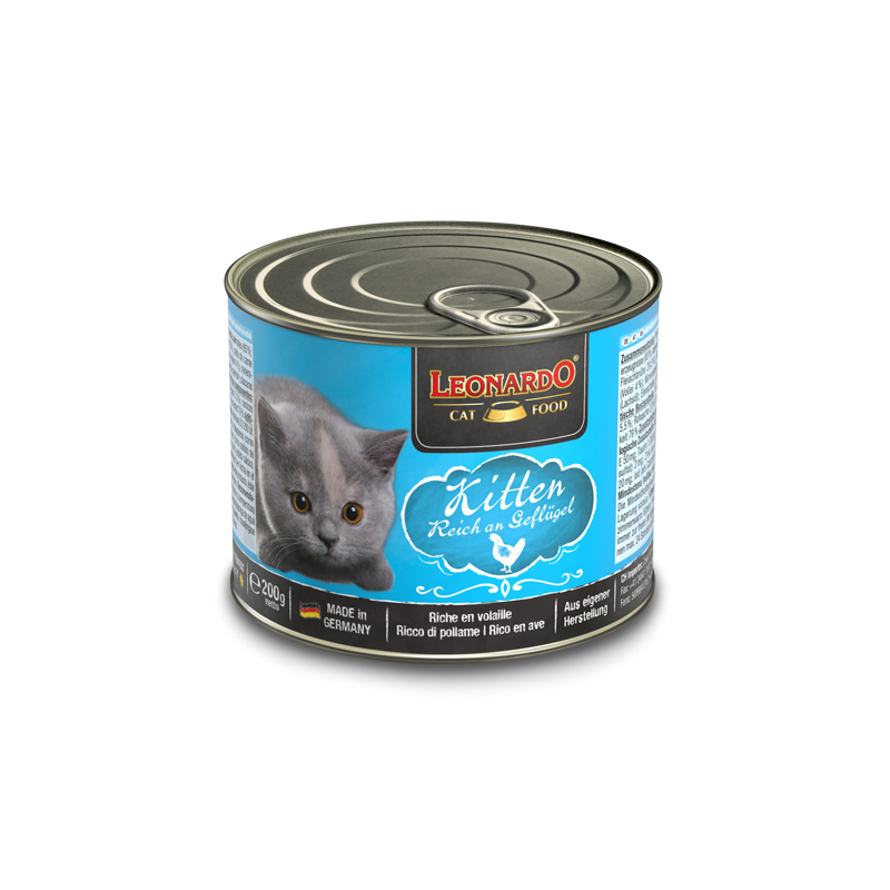 Leonardo hot sale kitten food