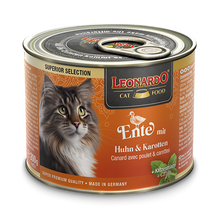 Load image into Gallery viewer, LEONARDO Superior Selection Cat Wet Food - Duck with Chicken Carrots【NEW】
