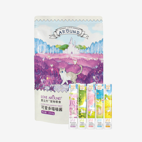 LOVE AROUND 爱立方 Cat Wet Treat 20 Pcs Pack