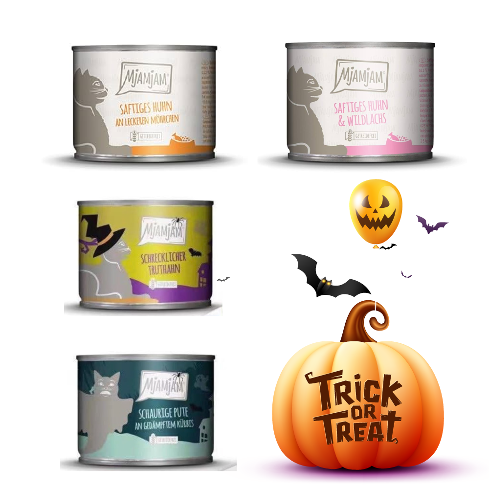 MJAMJAM Cat Wet Food 【Halloween】🔥FLASH BOOM🔥