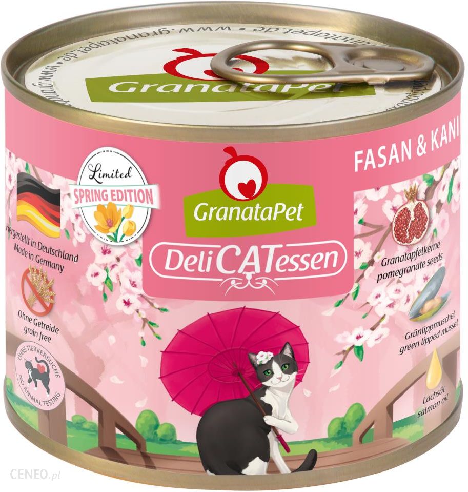 🔥 GRANATAPET DeliCATessen Cat Wet Pate - Spring Limited Edition 2023 /Pheasant & Rabbit