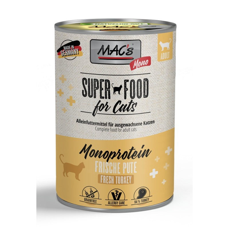 MAC'S Cat Wet Food - Turkey Pure 800g