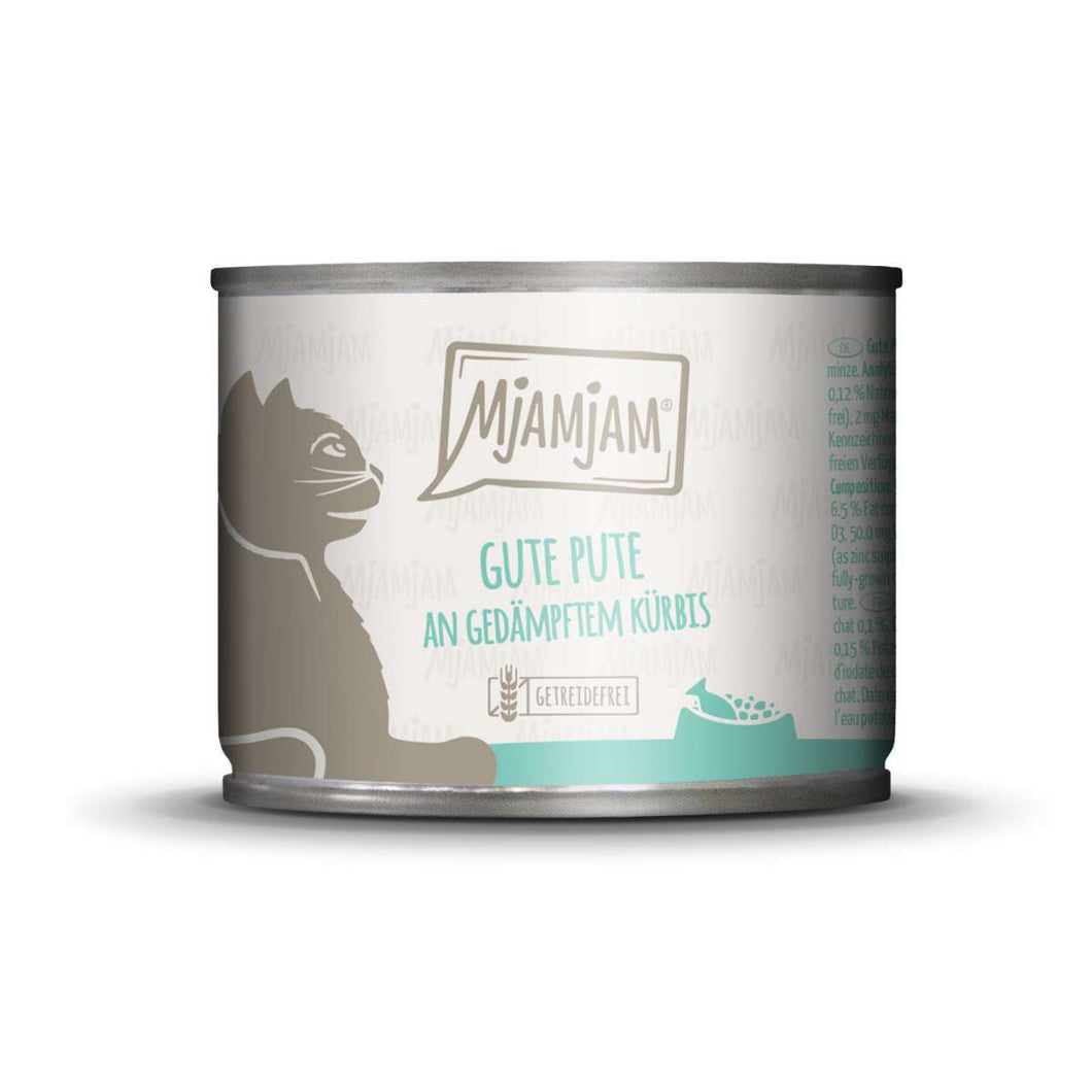 MJAMJAM Cat Wet Food - Good Turkey with Steamed Pumpkin