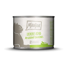 Load image into Gallery viewer, MJAMJAM Cat Wet Canned Food - Delicious Beef with Steamed Pumpkin
