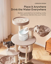 Load image into Gallery viewer, UAH Wireless Pet Water Fountain

