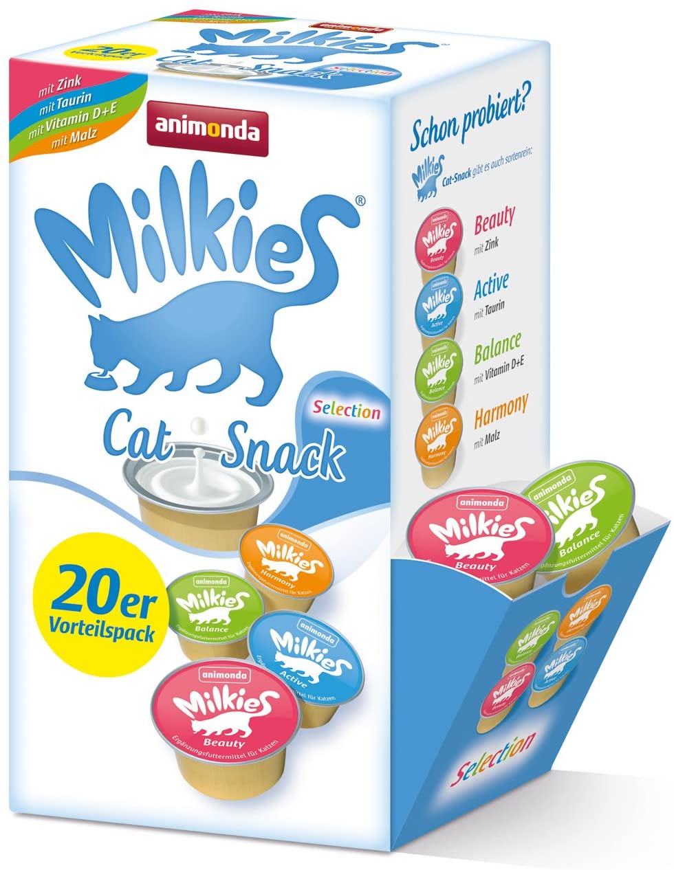 ANIMONDA Milkies Selection Cat Milk - 20 Cups