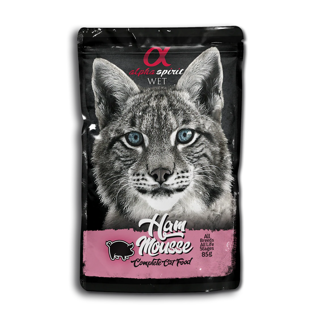 🔥 ALPHA SPIRIT Ham Mousse Pouch for Cats - From Spain🇪🇸