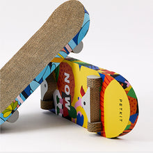 Load image into Gallery viewer, PETKIT Wonderful Times Cat Yellow Skateboard Scratcher
