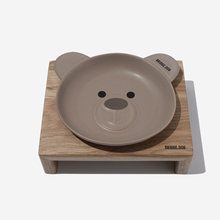 Load image into Gallery viewer, BRIDGE.DOG Bear Dish Cocoa Face
