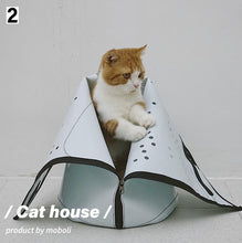 Load image into Gallery viewer, MOBOLI Waterproof Pet Carrier Bucket Bag Cat House
