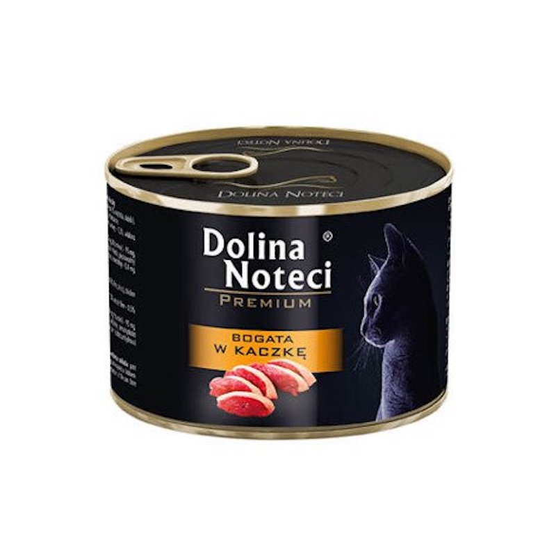DOLINA NOTECI Premium Can Food for Cats - Duck