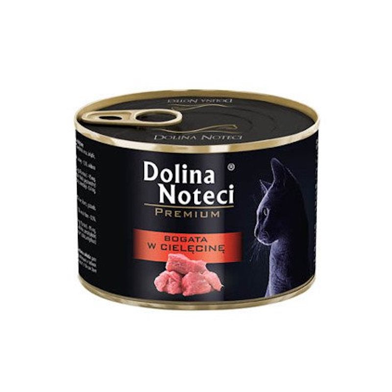 DOLINA NOTECI Premium Can Food for Cats - Veal