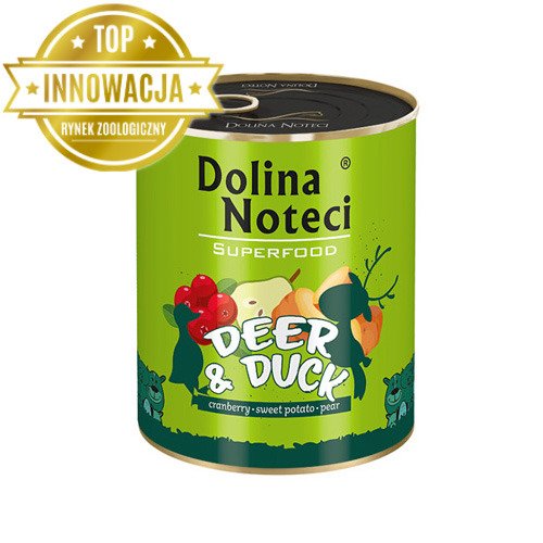 DOLINA NOTECI Superfood Can for Dogs - Deer & Duck