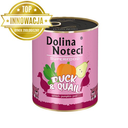 DOLINA NOTECI Superfood Can for Dogs - Duck & Quail