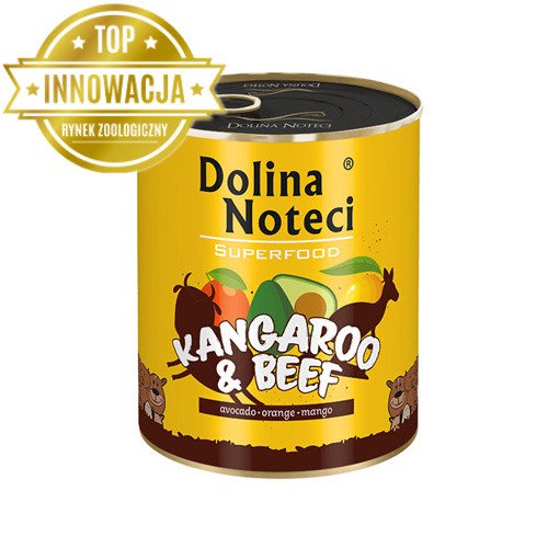 DOLINA NOTECI Superfood Can for Dogs - Kangaroo & Beef
