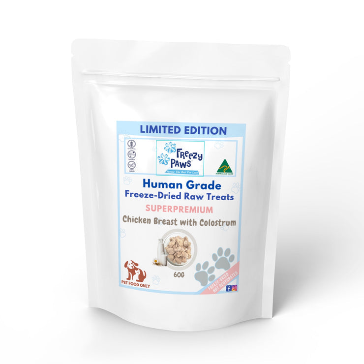 FREEZY PAWS Superpremium Chicken Breast with Colostrum [Limited Edition]