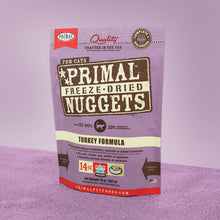 Load image into Gallery viewer, PRIMAL Cat Raw Freeze-dried Nuggets - Turkey

