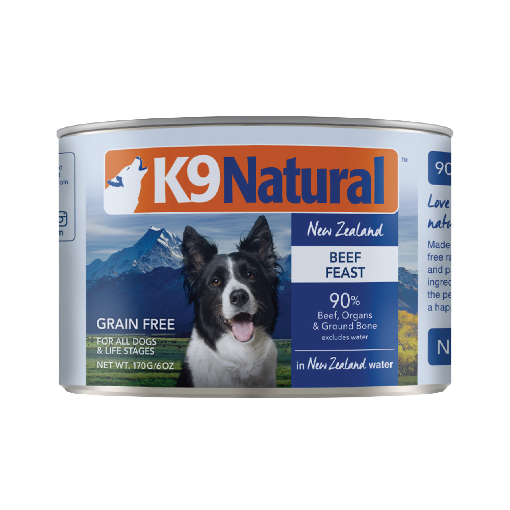 【EXPIRED】【2024Jun30】K9 NATURAL Beef Feast Can for DOGS