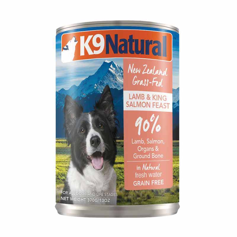 K9 NATURAL Lamb & King Salmon Feast Can for DOGS