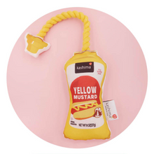 Load image into Gallery viewer, KASHIMA Condiment Ketchup Mustard Pet Toy
