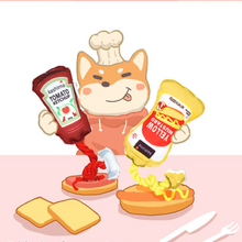 Load image into Gallery viewer, KASHIMA Condiment Ketchup Mustard Pet Toy
