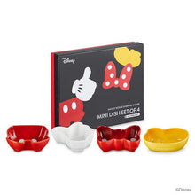 Load image into Gallery viewer, LE CREUSET Mickey Mouse &amp; Minnie Mouse - Dish Set of 4

