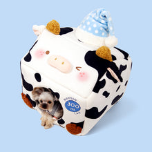 Load image into Gallery viewer, NIAN&#39;GAO Cute Cow Pet Bed House
