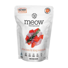 Load image into Gallery viewer, NZ NATURAL PET FOOD CO. MEOW Freeze-dried Cat Food - Chicken &amp; King Salmon
