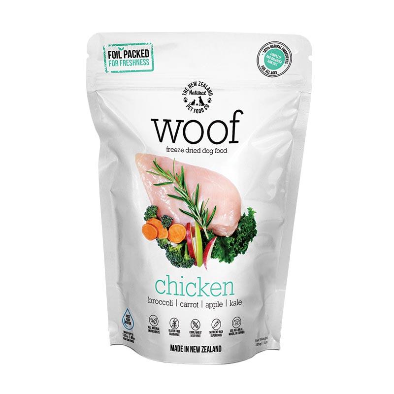 NZ NATURAL PET FOOD CO. WOOF Freeze-dried Dog Food - Chicken