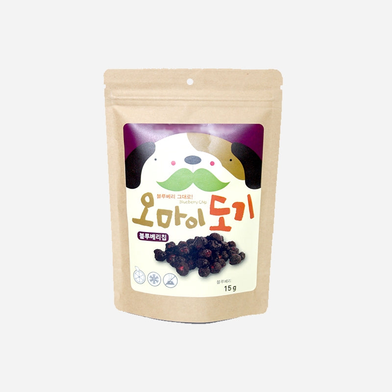 OHMYDOGGY Freeze-Dried Fruit Chips - Blueberry /2023.06.10