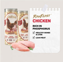 Load image into Gallery viewer, OZPRO Rawfeast Booster Freeze-dried Treats - Chicken
