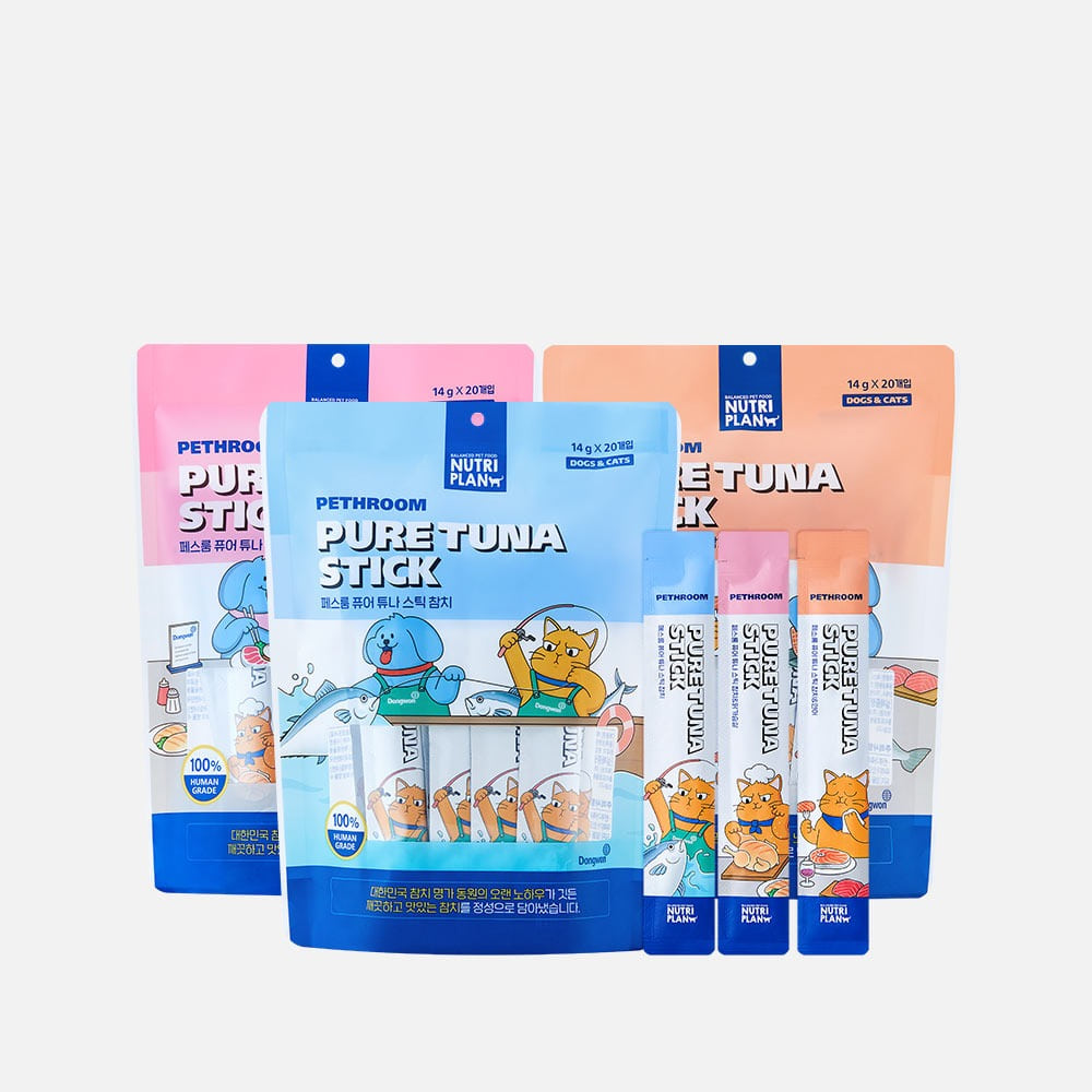 PETHROOM x DONGWON Pure Tuna Stick Pet Treats