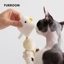 Load image into Gallery viewer, PURROOM Litte Chick Toy with Catnip &amp; Sisal Ball

