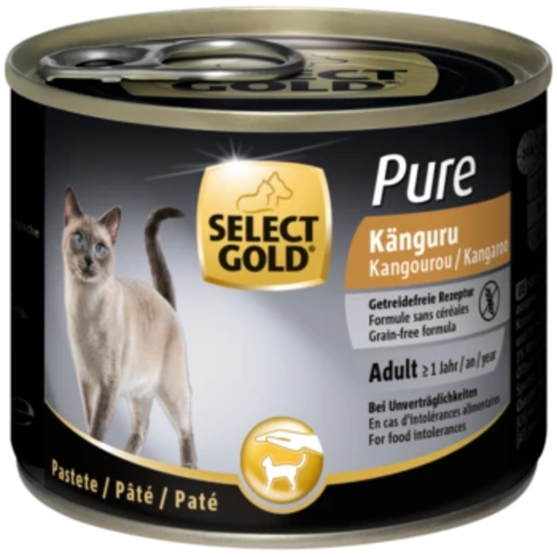 SELECT GOLD Pure Adult Cat Wet Food  - Pure Kangaroo