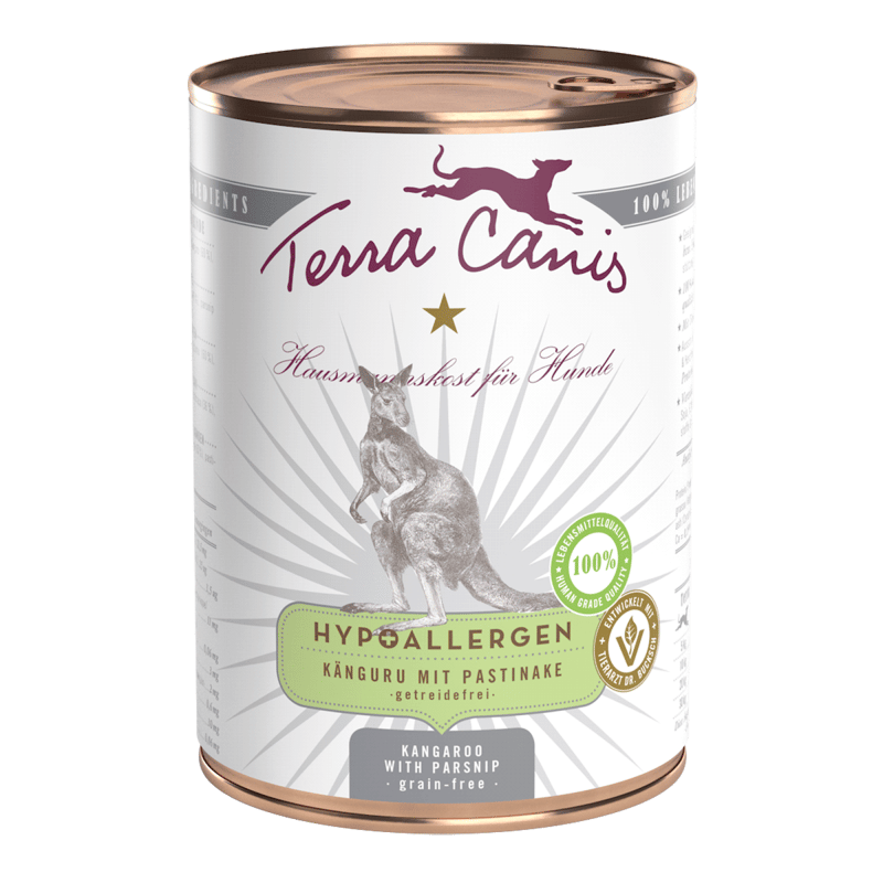 TERRA CANIS Dog Wet Food Hypoallergenic Kangaroo with Parsnip MELLO