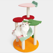 Load image into Gallery viewer, VETRESKA Fruit Shaped Cat Climbing Tree
