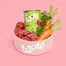 Load image into Gallery viewer, WOW Dog Wet Food 400g - Beef with Carrots &amp; Zucchini
