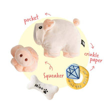 Load image into Gallery viewer, BITE ME Piggy Bank Nosework Toy
